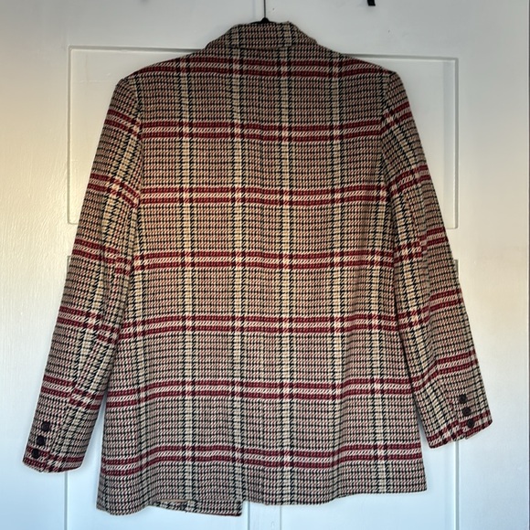 Vintage Pendleton Wool Plaid Blazer - Picture 5 of 5